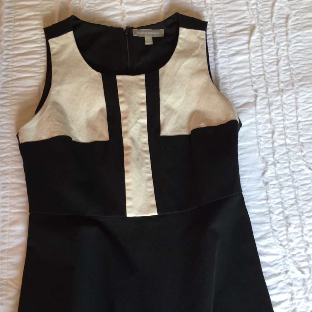 Like new banana republic fitted peplum top